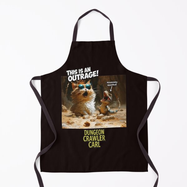 Item preview, Dungeon Crawler Carl Outrage Cat & Dinosaur Art designed and sold by FlipStrawSpot.