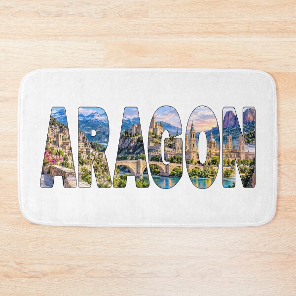 Item preview, ARAGON - Spain Tourist Souvenir Sticker Shirt Pyrenean Mountains Towns designed and sold by Adam Gormley.