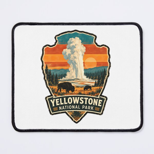 Item preview, Yellowstone National Park Travel Souvenir Nature Lover designed and sold by HumansStuck12.