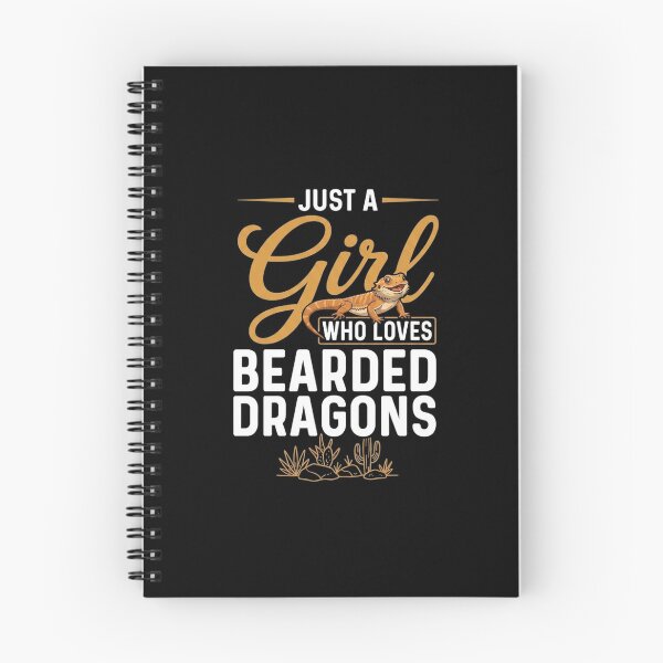 Item preview, Just a Girl Who Loves Bearded Dragons Reptile Lover Gift designed and sold by Ostericaimusa.