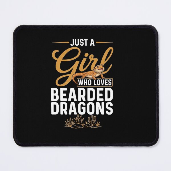 Item preview, Just a Girl Who Loves Bearded Dragons Reptile Lover Gift designed and sold by Ostericaimusa.