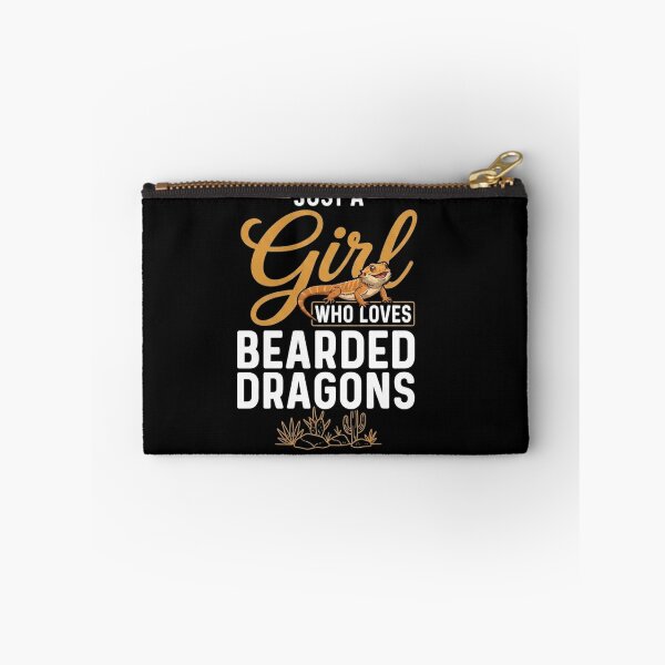 Item preview, Just a Girl Who Loves Bearded Dragons Reptile Lover Gift designed and sold by Ostericaimusa.