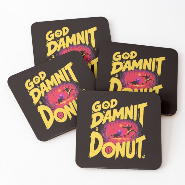 Item preview, God Damn It Donut Cave Encounter Art designed and sold by FlipStrawSpot.