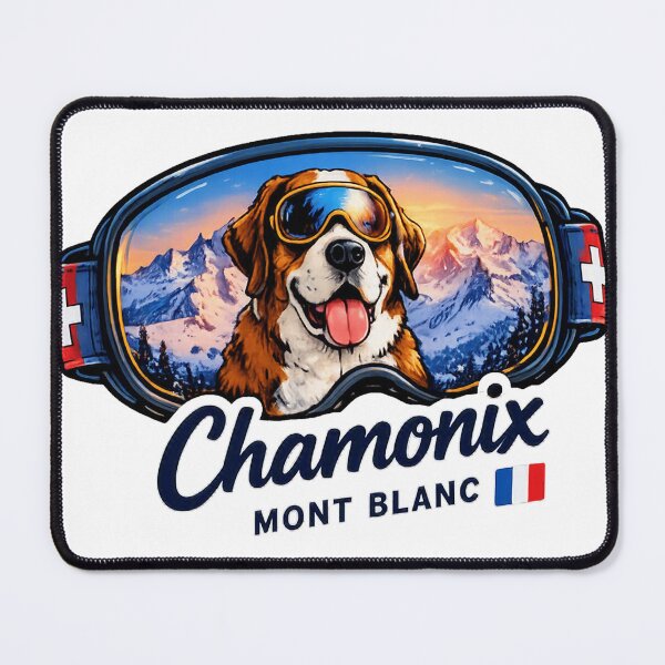 Item preview, Chamonix Mont Blanc Ski Glasses designed and sold by clarkfraser.