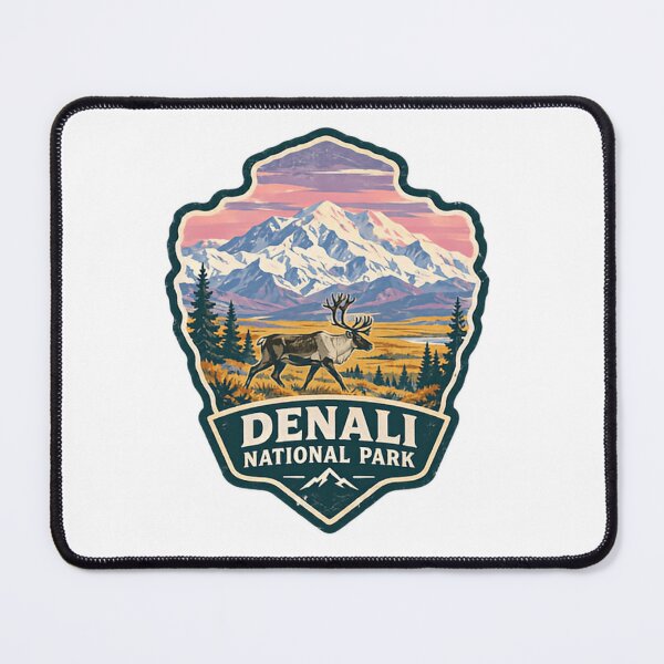 Item preview, Denali National Park Alaska Mountain Wildlife Explorer designed and sold by HumansStuck12.