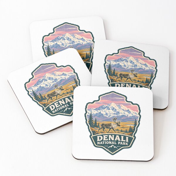Item preview, Denali National Park Alaska Mountain Wildlife Explorer designed and sold by HumansStuck12.