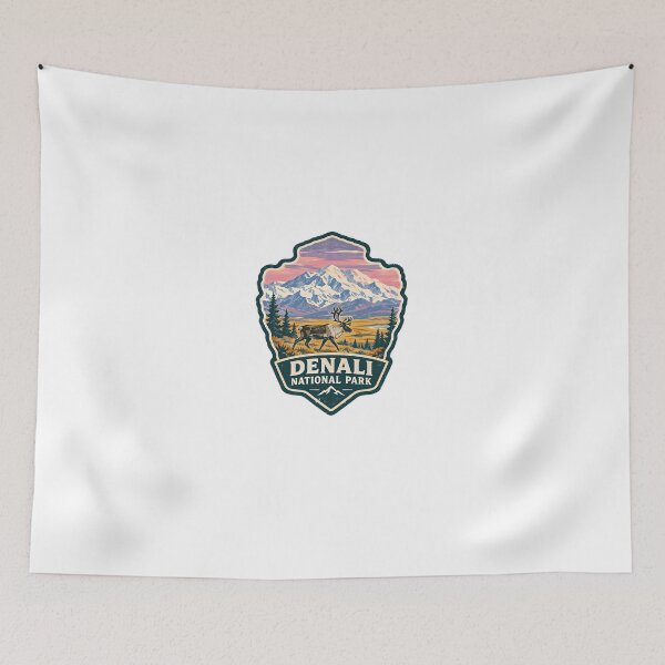 Item preview, Denali National Park Alaska Mountain Wildlife Explorer designed and sold by HumansStuck12.