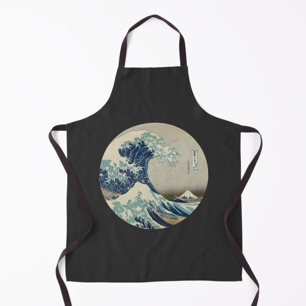 Item preview, Great Wave Off Kanagawa Inspired Circular Art Print designed and sold by madd4578.