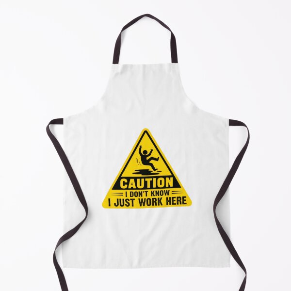 Item preview, Caution I Don't Know I Just Work Here Funny Workplace Job Sarcasm Coworker Employee designed and sold by SkeletonsDanger.