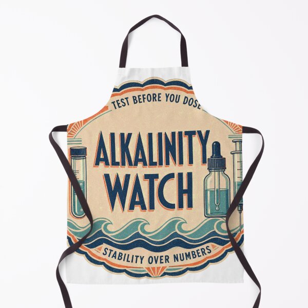 Item preview, Alkalinity Watch Reef Aquarium Water Test Badge designed and sold by BoosterShop.