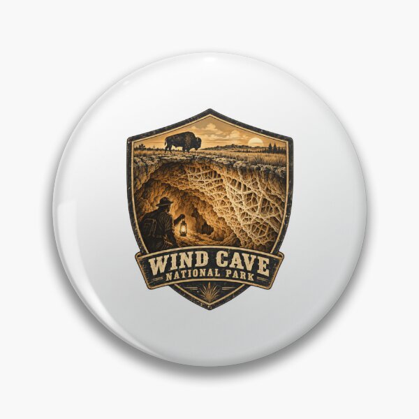 Item preview, Wind Cave National Park Caving Explorer South Dakota Traveler designed and sold by HumansStuck12.
