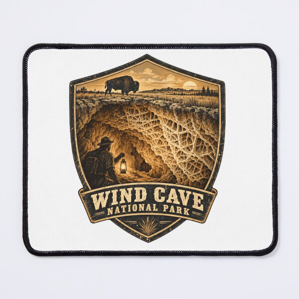 Item preview, Wind Cave National Park Caving Explorer South Dakota Traveler designed and sold by HumansStuck12.