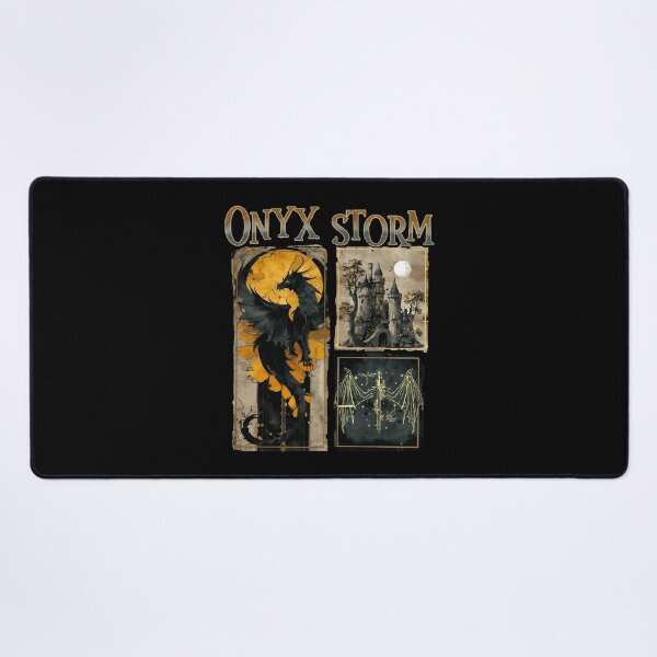 Item preview, Onyx Storm Dragon Castle Fantasy designed and sold by HelenBa4951747.