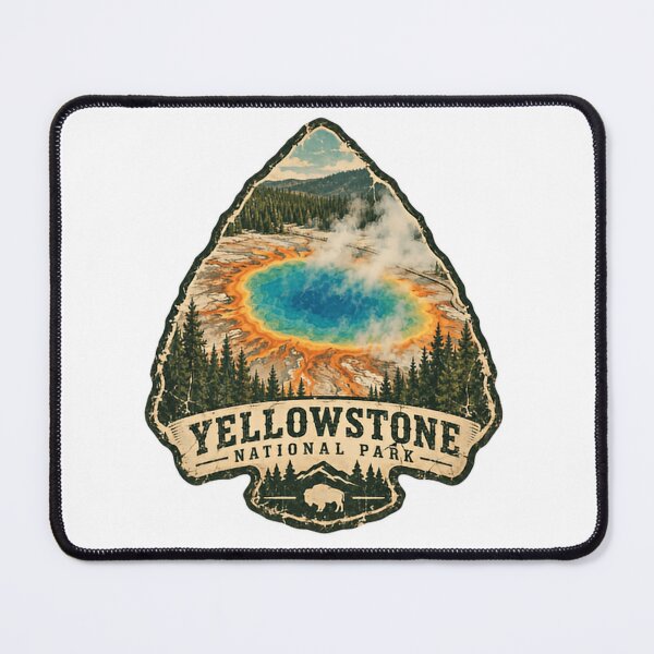 Item preview, Yellowstone National Park USA Travel Souvenir designed and sold by HumansStuck12.