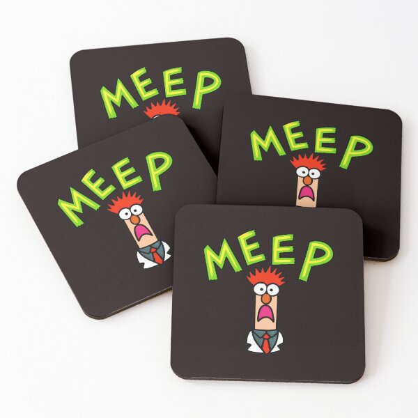 Item preview, Beaker MEEP Shocked Funny Character designed and sold by FlipStrawSpot.