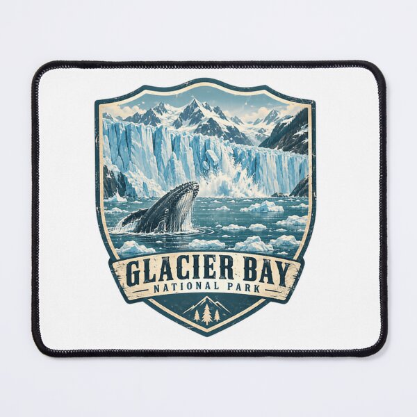 Item preview, Glacier Bay National Park Alaska Whale Wildlife Glacier Travel designed and sold by HumansStuck12.