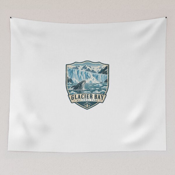 Item preview, Glacier Bay National Park Alaska Whale Wildlife Glacier Travel designed and sold by HumansStuck12.