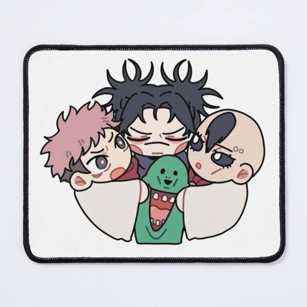 Artikelvorschau, Yuji and his brothers - JJK Family entworfen und verkauft von TheStickLab.
