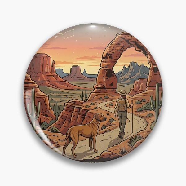 Artikelvorschau, Rhodesian Ridgeback Desert Astronomer entworfen und verkauft von PictoVibe.
