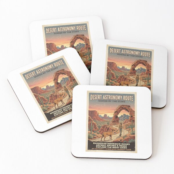 Item preview, Rhodesian Ridgeback Desert Astronomer designed and sold by PictoVibe.