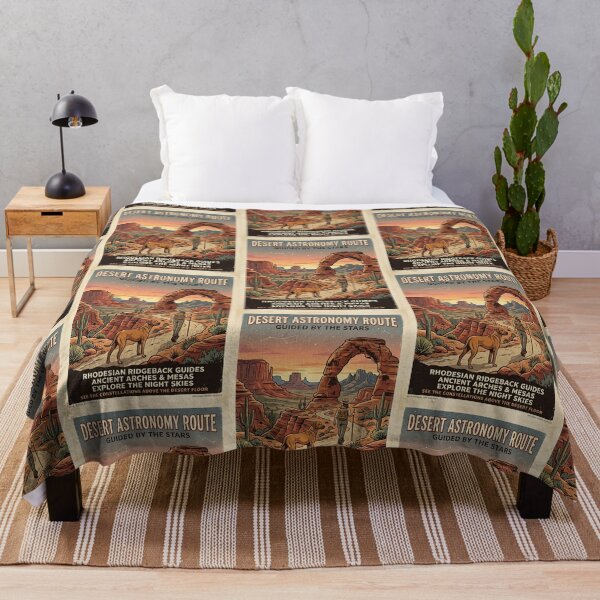 Item preview, Rhodesian Ridgeback Desert Astronomer designed and sold by PictoVibe.