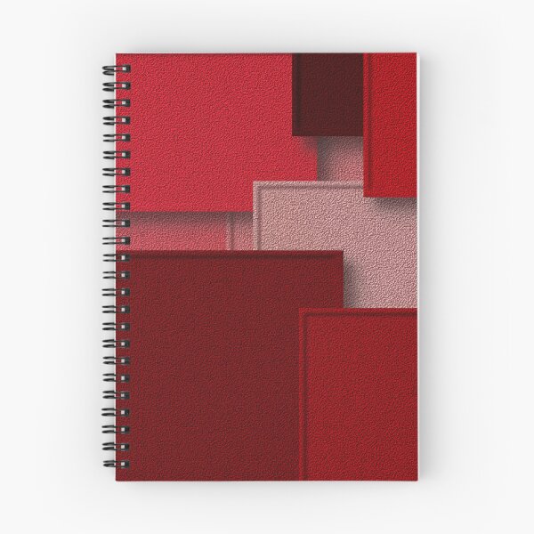 Item preview, Abstract Red Textured Geometric Layers designed and sold by Javier Narváez Solarte.
