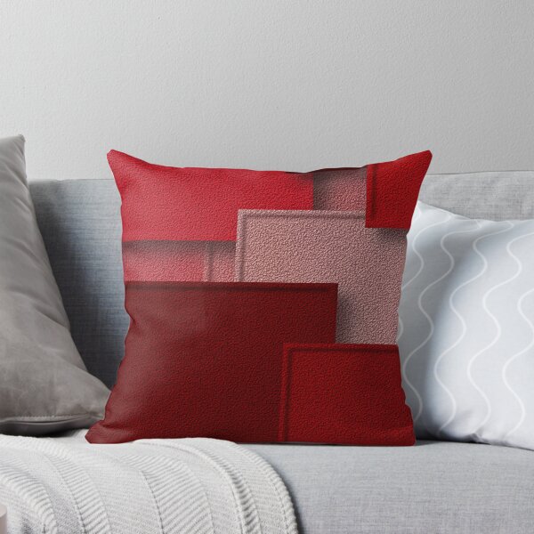 Item preview, Abstract Red Textured Geometric Layers designed and sold by Javier Narváez Solarte.