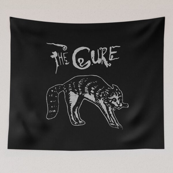 Item preview, The Cure Robert Smith Gothic Rock Vintage Band Portrait Music Graphic designed and sold by InOtterNew.
