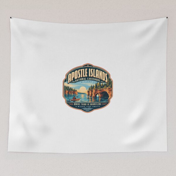 Item preview, Apostle Islands National Lakeshore Wisconsin Kayaking Travel Souvenir designed and sold by Simsimah26Parks.