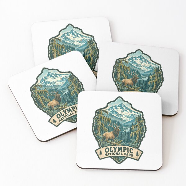 Item preview, Olympic National Park Washington Travel Souvenir Hiking Nature designed and sold by HumansStuck12.