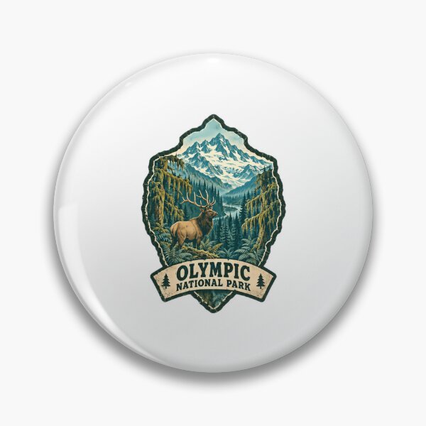 Item preview, Olympic National Park Washington Travel Souvenir Hiking Nature designed and sold by HumansStuck12.
