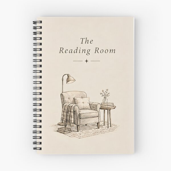 Item preview, The Reading Room – Cozy Chair & Lamp Design designed and sold by KWW SHOP.