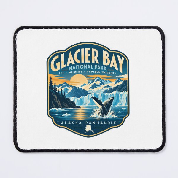 Item preview, Glacier Bay National Park Ice Wildlife Endless Wonders Alaska Panhandle Travel Souvenir Adventure designed and sold by Simsimah26Parks.