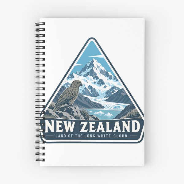 Item preview, New Zealand Land Of The Long White Cloud Aotearoa Traveler Souvenir designed and sold by HumansStuck12.