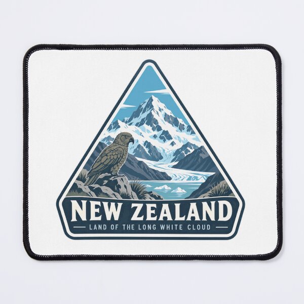 Item preview, New Zealand Land Of The Long White Cloud Aotearoa Traveler Souvenir designed and sold by HumansStuck12.