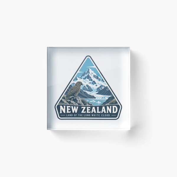 Item preview, New Zealand Land Of The Long White Cloud Aotearoa Traveler Souvenir designed and sold by HumansStuck12.