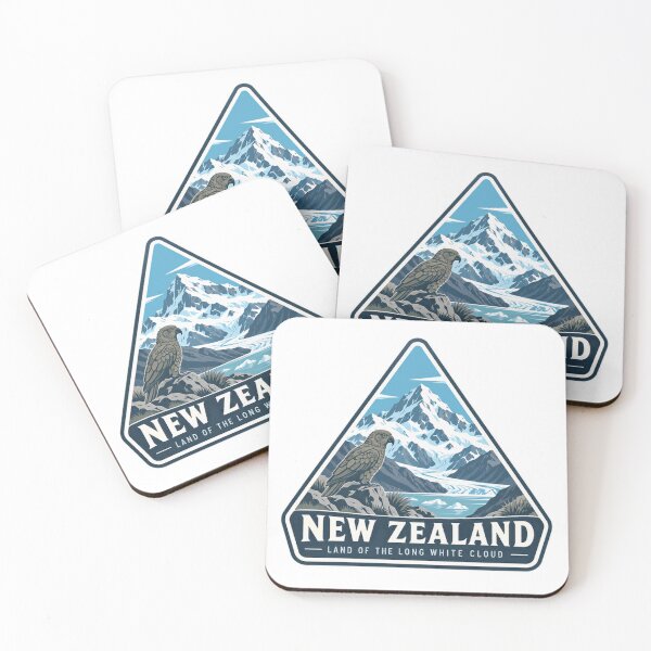 Item preview, New Zealand Land Of The Long White Cloud Aotearoa Traveler Souvenir designed and sold by HumansStuck12.