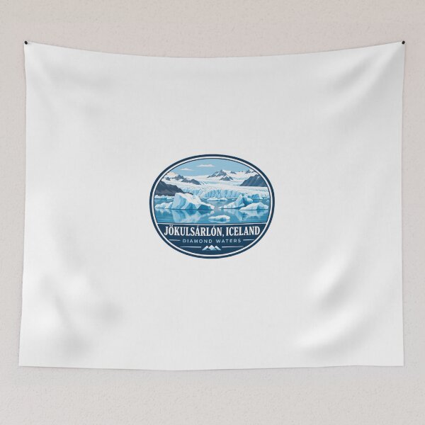 Item preview, Jökulsárlón, Islandia. Lago glaciar Diamond Waters. Recuerdo de viaje. designed and sold by Star3NowForMe.