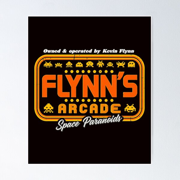 Item preview, Flynn's Arcade Space Paranoids Retro  designed and sold by ShophiaCrafts.