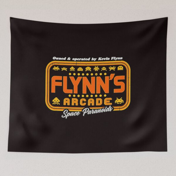 Item preview, Flynn's Arcade Space Paranoids Retro  designed and sold by ShophiaCrafts.