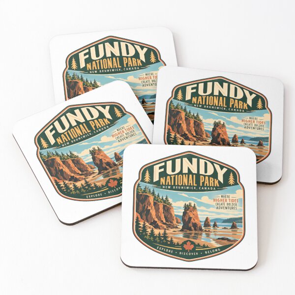 Item preview, Fundy National Park New Brunswick Canada Where Higher Tides Create Bolder Adventures Explore Discover Belong Canadian Travel Adventure Explorer designed and sold by Simsimah26Parks.