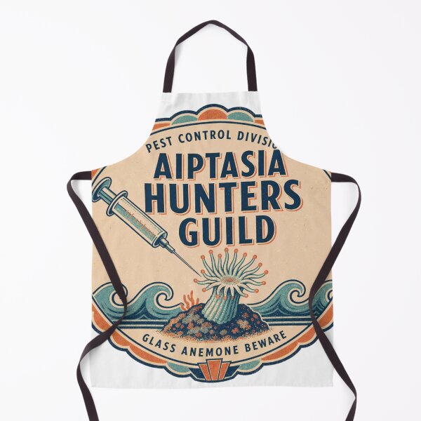 Item preview, Aiptasia Hunters Guild Reef Aquarium Pest Badge designed and sold by BoosterShop.