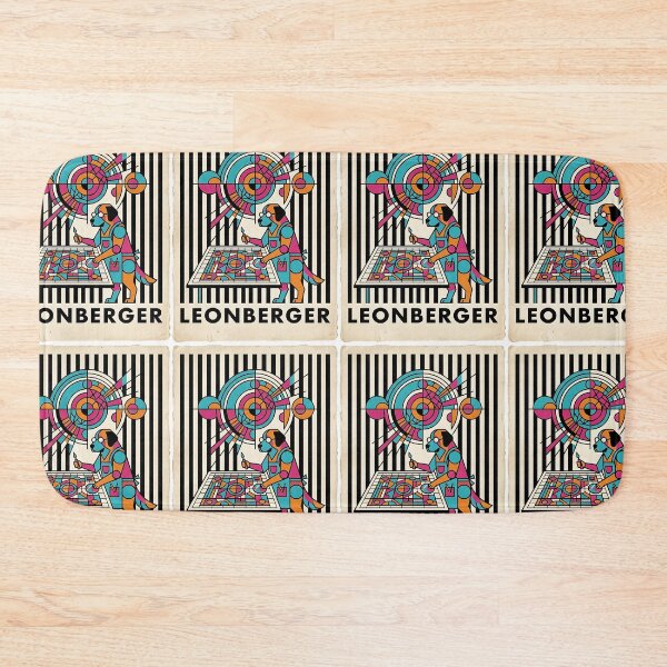 Item preview, Leonberger Stained Glass Planner designed and sold by PictoVibe.