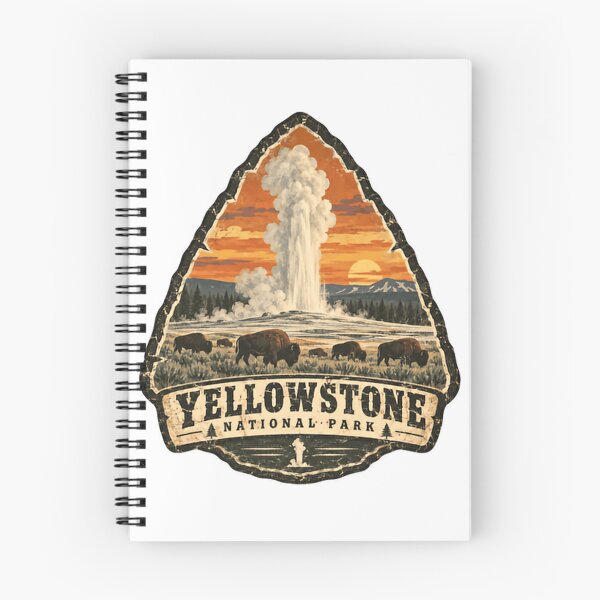 Item preview, Yellowstone National Park Old Faithful Geyser Bison Wildlife Traveler Souvenir designed and sold by HumansStuck12.