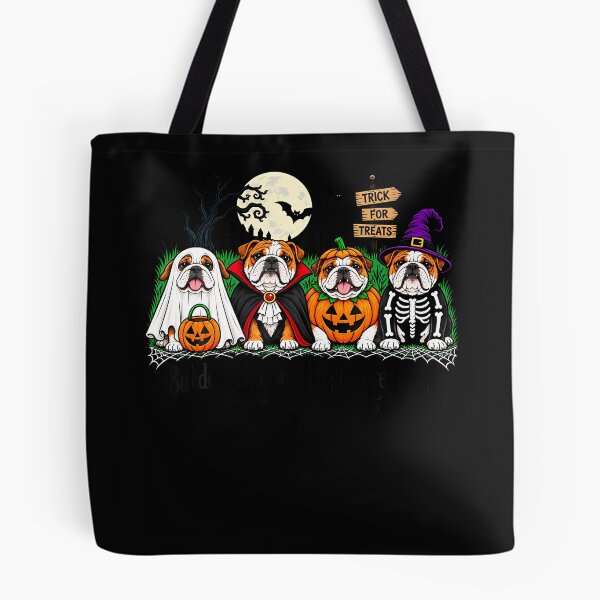 Item preview, Bulldogs Because People Are Creepy Halloween Dogs Costume designed and sold by Chromatic-Cubes.