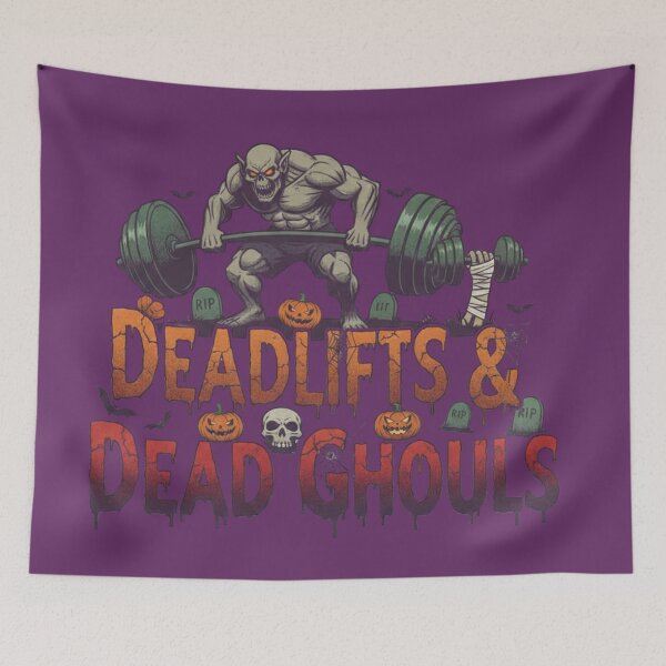 Item preview, Deadlifts Dead Ghouls Workout Graphic designed and sold by Exquisite Design Studio „Paculówka”.