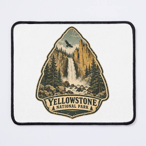 Item preview, Yellowstone National Park Travel Outdoors Adventure Souvenir designed and sold by HumansStuck12.