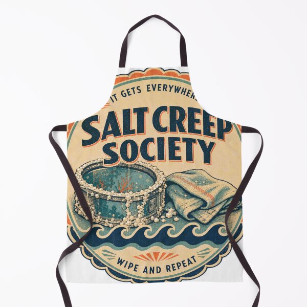 Item preview, Salt Creep Society Reef Aquarium Salt Rim Badge designed and sold by BoosterShop.