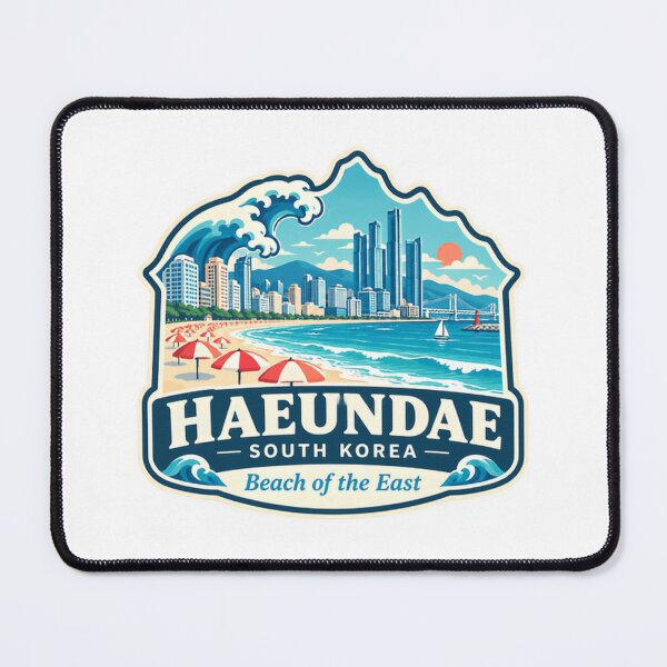 Item preview, Haeundae South Korea Beach Of The East Travel Destination Vacation designed and sold by Star3NowForMe.