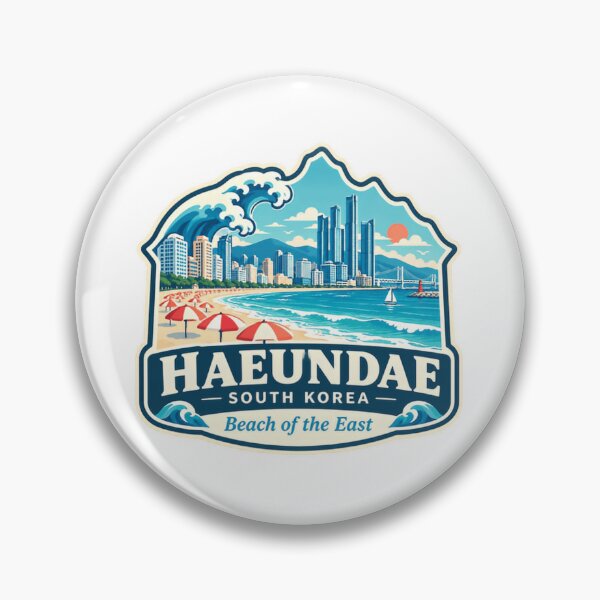 Item preview, Haeundae South Korea Beach Of The East Travel Destination Vacation designed and sold by Star3NowForMe.